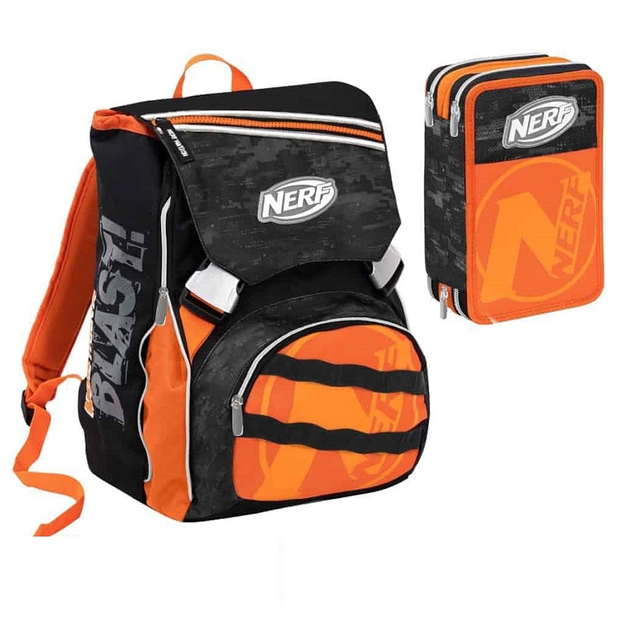 ZAINO ESTENSIBILE NERF+ASTUCCIO 3 ZIP